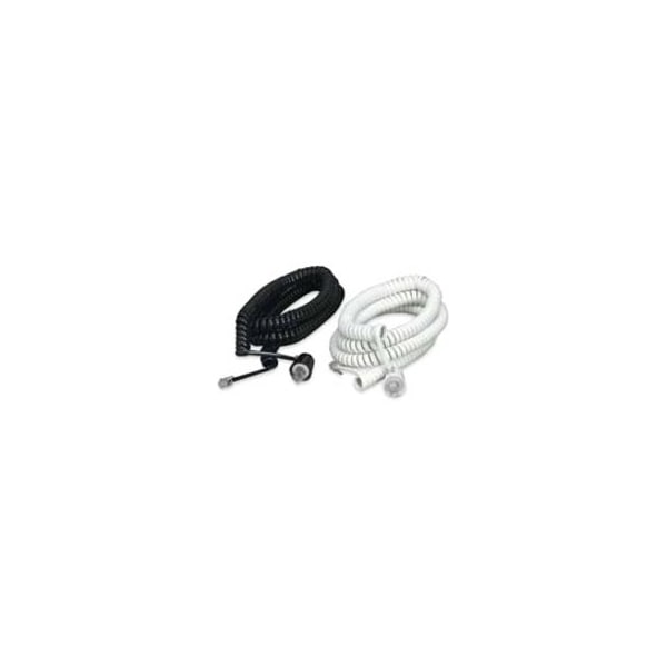 Softalk Twisstop Phone Cord, 25' Long, Black Cord/Twisstop SOF03201 - main