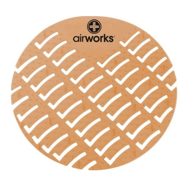 Hospeco AirWorks Deodorizing Urinal Screen, Cinnamon - Box of 10 AWUS006-BX - main