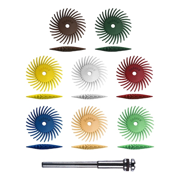 Dedeco SUNBURST 1-1/2'' TC KNIFE-EDGE ASSORTMENT, 25PK 3820 - main