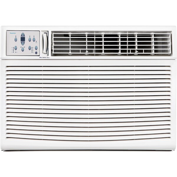 Keystone 23,200/22,900 BTU 230V Window/Wall Air Conditioner with 16,000 BTU Supplemental Heat Capability KSTHW25B - main