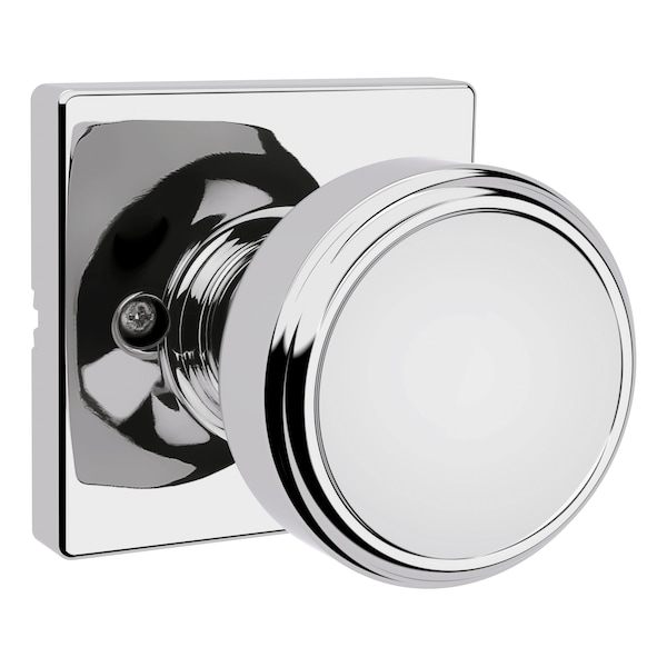 Kwikset Residential Door Knobs Half Dummy Reversible Bright Chrome 488MNKSQT-26 - main