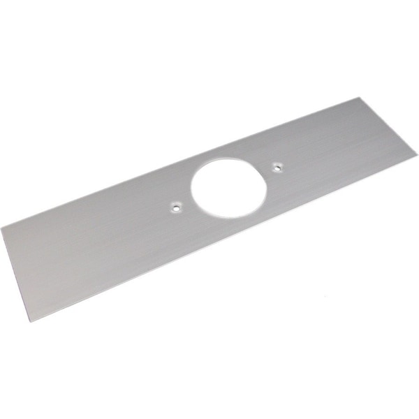 Wiremold Single Cover Plate, Gray, Aluminum ALA-F - main