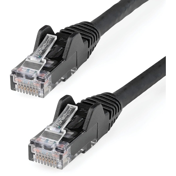Startech.Com 7ft LSZH CAT6 Ethernet Cable - Black N6LPATCH7BK - main