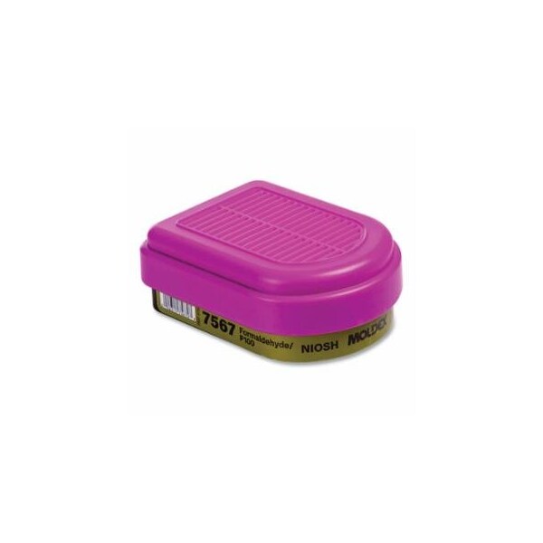 Moldex 7000/7800/9000 Series Combo Gas/Vapor Gas Cartridge w/P100 Filter, Formaldehyde, for, 30PK 507-7567 - main