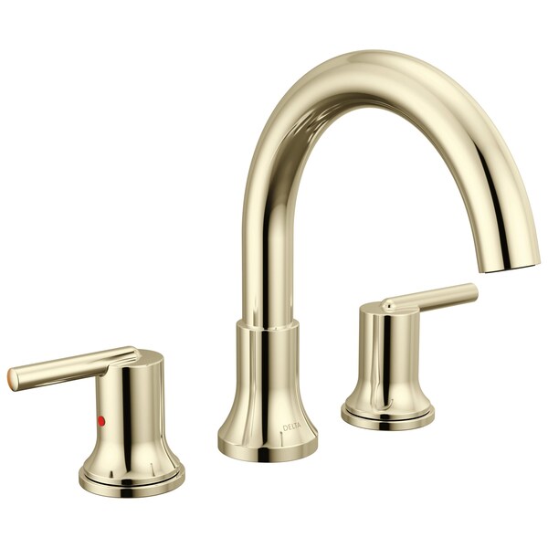 Delta Trinsic Roman Tub Faucet Trim In Polished Nickel T2759-PN - main