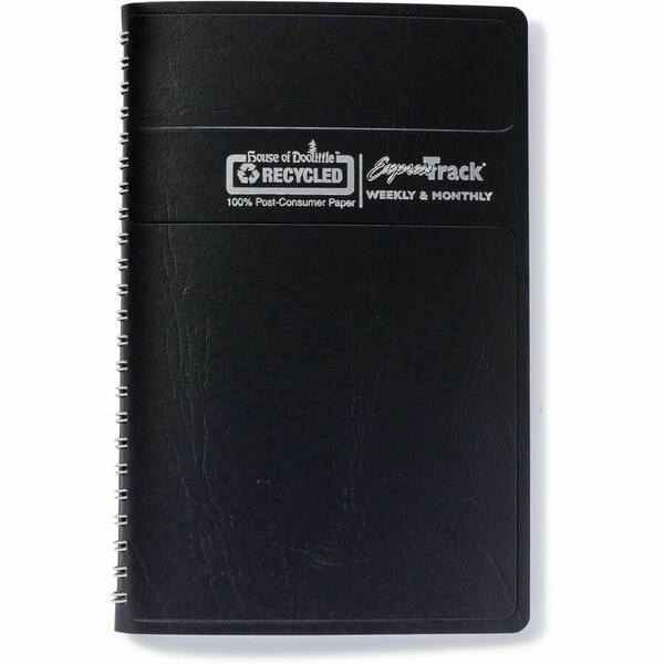 House Of Doolittle 8-1/2 x 11" Express Track Weekly Appointment Book/Monthly Planner, White HOD29602 - main