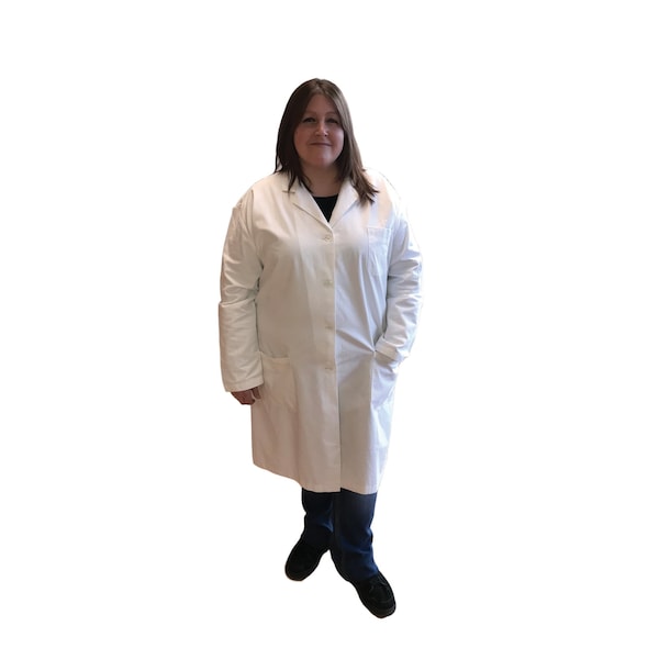 United Scientific Womens Lab Coat, Extra Large, Size 16-18 LCLXL1 - main