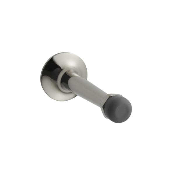 Baldwin Estate Lifetime Bright Nickel Door Stop 4050.055 - main