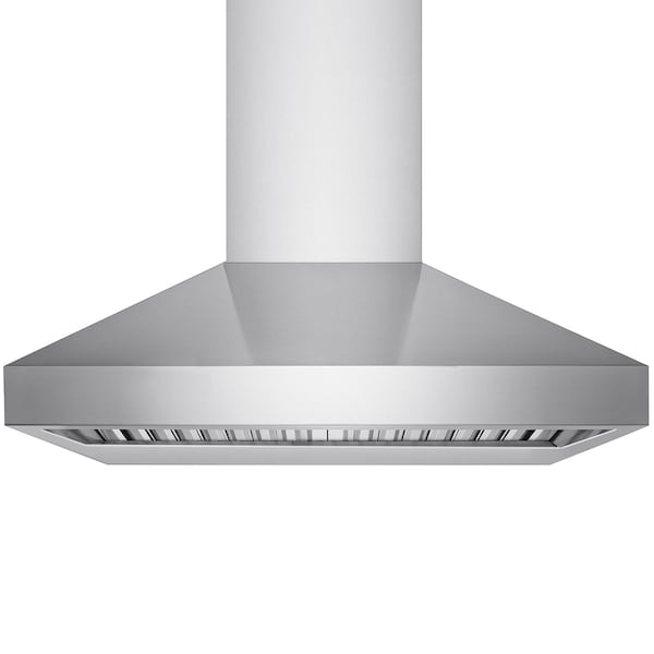 Victory 48-Inch 1200 CFM Wall Mount Range Hood for Outdoor BBQ's, Baffle Filters, Dimmable LED Lights Twister-BBQ-48 - main