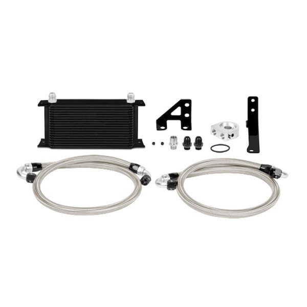 Hard Top Thermostatic Oil Cooler Kit for 15 Subaru STi - Black HA3893970 - main