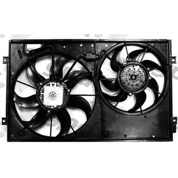 Global Parts Distributors Electric Cooling Fan Assembly 2811676 - main
