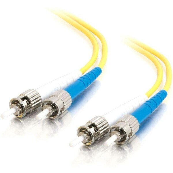 Legrand C2G 1M ST-ST 9/125 OS1 DUPLEX SINGLEMODE FIBER OPTIC CABLE (TAA COMPLIANT) - YEL 11236 - main