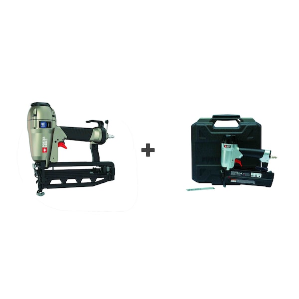 Dewalt Nail Gun Kit, 70 psi, Finish Nailw/Nailer FN250C/BN200C - main