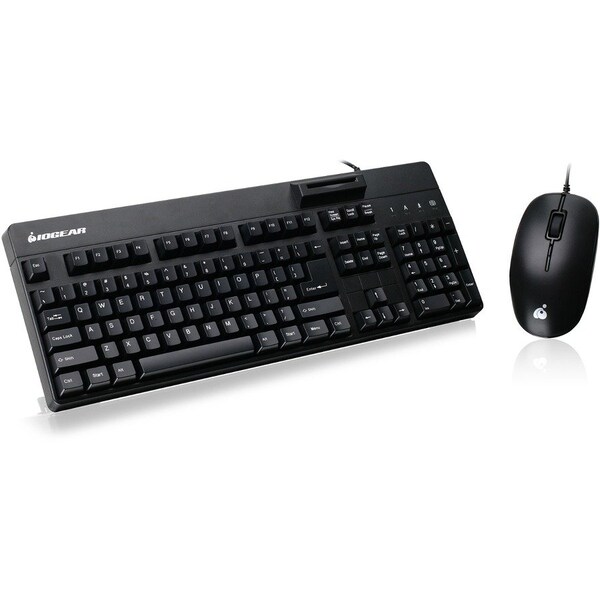 Iogear TAA-COMP KEYB W/BUILT IN CAC ACCSRDR & MOUSE GKBSR202TAAKIT GKBSR202TAAKIT - main