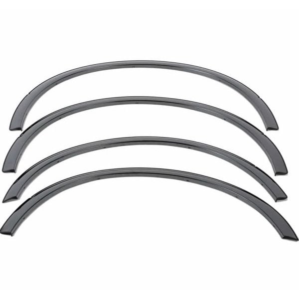 Putco Fender Lip Trim, Full Wheel Well; Black; Stainless Steel; 1.5 Inch Width; With Trim For 4 97265BP - main