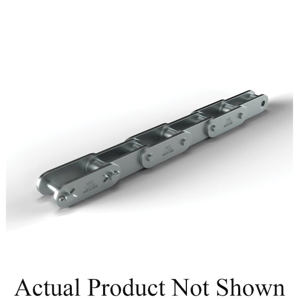 Hkk Chain HKK Double Pitch Riv Standard Conv, 10 ft OAL, 1.25P, .4 Dia x 3/8 W, .08 THK Plate, 304SS SC050R1A - main