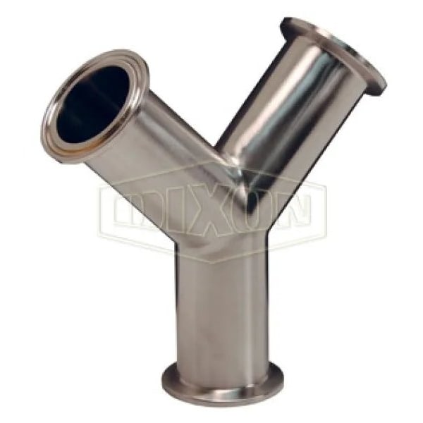 Dixon Clamp True Wye, 2 in, 316L SS, Domestic B28BMP-R200 - main