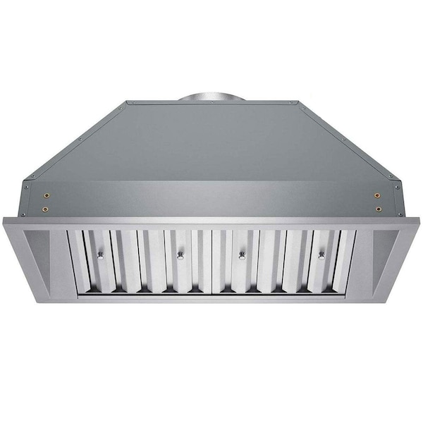 Victory 42-Inch 700 CFM Insert Range Hood with Baffle Filters, Dimmable LED Lights Q2-42 - main