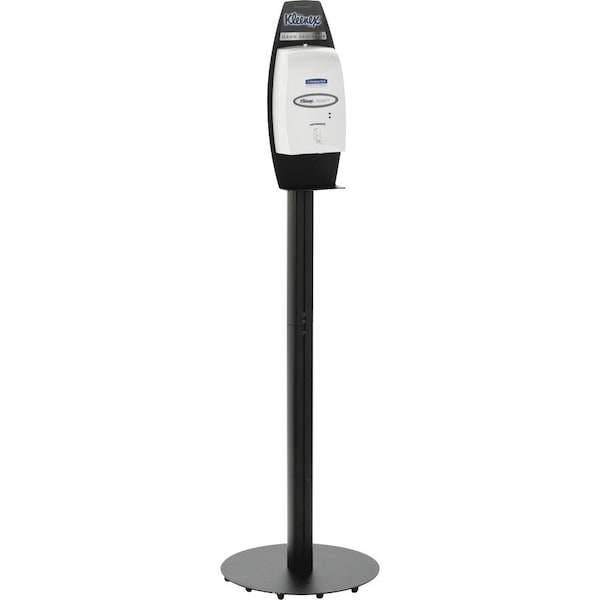 Kimberly-Clark Professional Dispenser Stand, ICON Series, 57 1/2 in Height, Adjustable, Portable, Black, Use With 11329, 92147 11430 - main