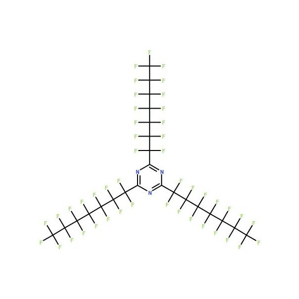 Ak Scientific 2, 4, 6-Tris(pentadecafluoroheptyl)-1, 3, 5-triazine (100mg), CAS 21674-38-4 7821AJ-100mg - main