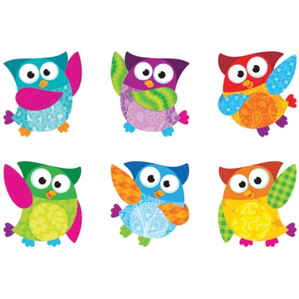 Trend Enterprises Owl-Stars!® Classic Accents® Variety Pack, 36 Pieces, PK3 T10996 - main