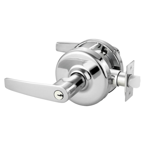 Corbin Russwin Grade 2 Entrance or Office Cylindrical Lock, Armstrong Lever, Conventional Cylinder, Bright Chrome CL3851 AZD 625 - main
