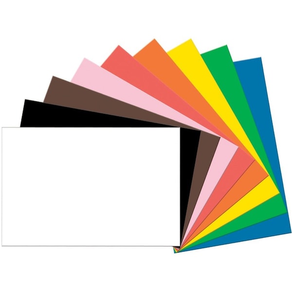 Tru-Ray Heavyweight Construction Paper, Assorted, 50PK PAC1031275 - main