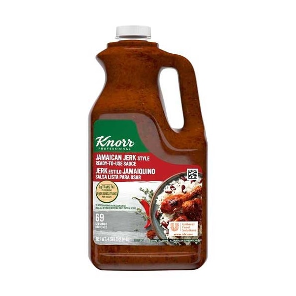 Knorr Professional Ready-to-Use Jamaican Jerk Sauce Jug, 0.5 Gallon 4800191667 - main