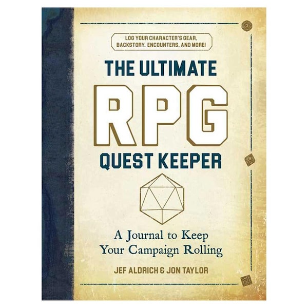 Adams Media The Ultimate Quest Keeper Player Roleplaying Game ADM16781 - main