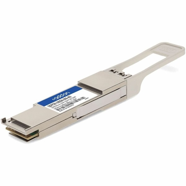 Add-On AddOn MSA and TAA 100GBase-ZR4 QSFP28 Transceiver (SMF, 1295nm to 1309nm, 80km, LC, DOM) QSFP28-100GB-ZR4-AO - main