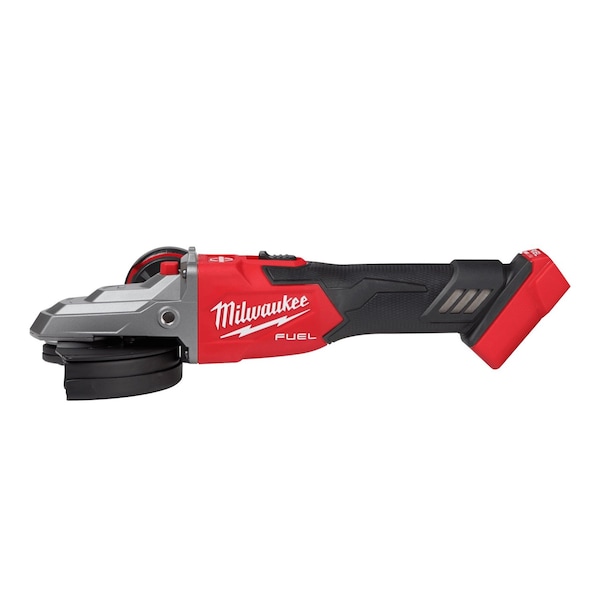 Milwaukee Tool M18 FUEL 5 in. Flathead Braking Grinder with Lock-On Slide Switch (Tool Only) 2887-20 - main