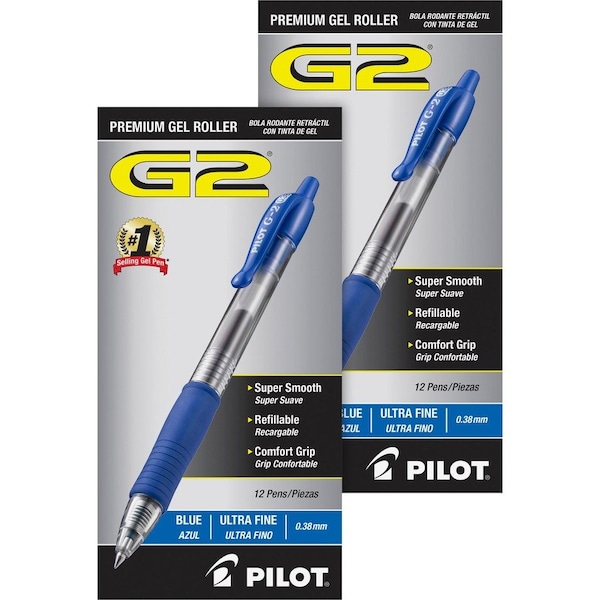G2 Pen, Gel, G2, Ultra Fine, Be, PK24 31278BD - main