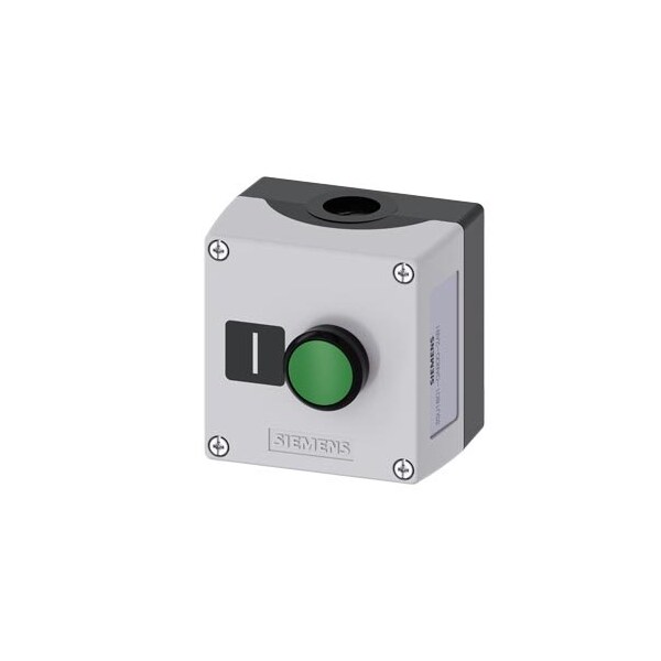 Siemens Enclosure for command devices, 22 mm, round, Enclosure material 3SU1801-0AB00-2AB1 - main