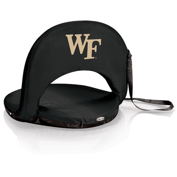 Picnic Time Family Of Brands NCAA Wake Forest Demon Deacons Oniva Stadium Seat - Reclining Bleacher Seat with Back Support 626-00-179-614-0 - main