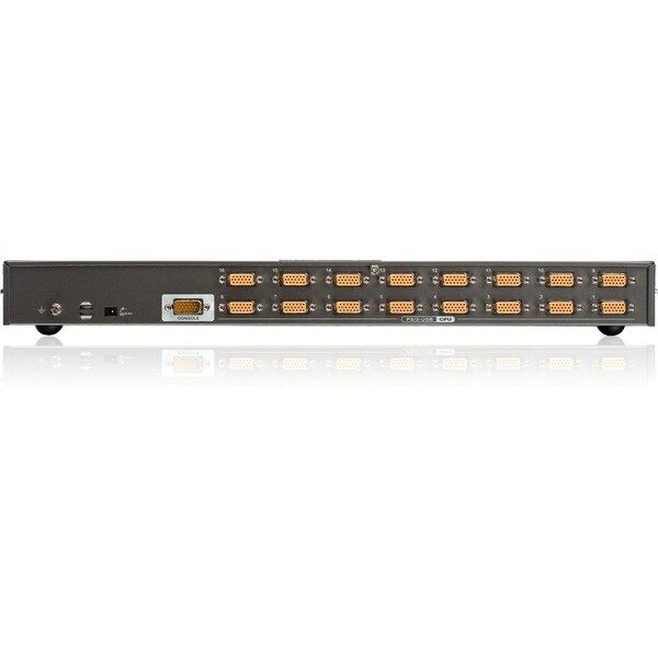 Iogear 16-Port USB PS/2 Combo KVM Switch TAA Compliant GCS1716 - main