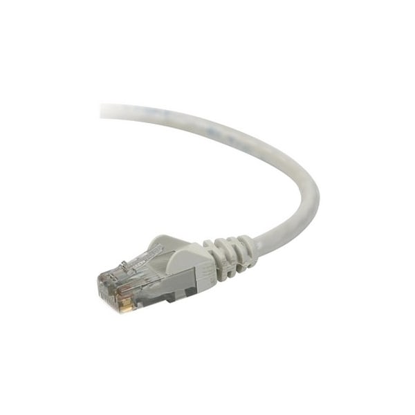 Belkin 1Ft Cat6 Snagless Patch Cable, Utp, Gray Pvc Jacket, 23Awg, 50 A3L980-01-S - main