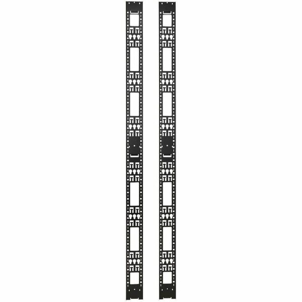 Eaton Tripp Lite Series SmartRack 45U Vertical Cable Management Bars SRVRTBAR45 - main