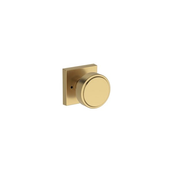 Baldwin Residential Door Knobs Privacy Reversible Lifetime Satin Brass PVVASCSR044 - main