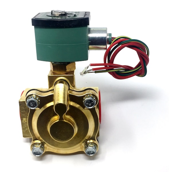 Asco 1.25in N O 120V Air/Water 5# Min 150# 8210G018 120/60 - main