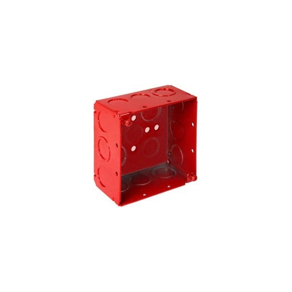 Orbit 4 in Square Box, 2-1/8 in Deep, MKO, w/ Fixed Bracket FA-4SDB-MKO - main