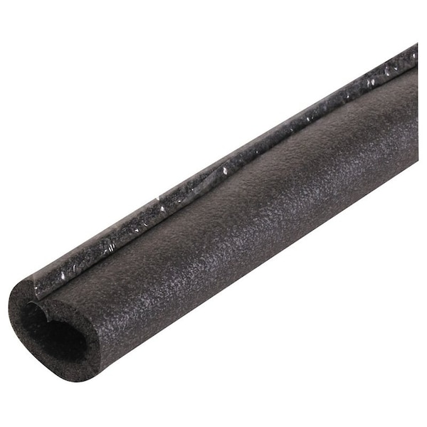 Tundra Quick R Pipe Insulation, 1-3/8 in ID x 2-3/8 in OD Dia, 6 ft L, Steel, Charcoal 51381T - main