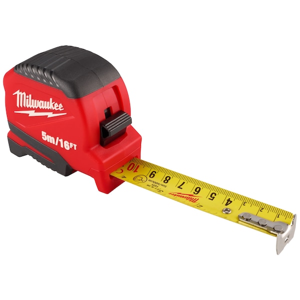 Milwaukee Tool Tape Measure, 16 ft L Blade SAE 48-22-1717 - main