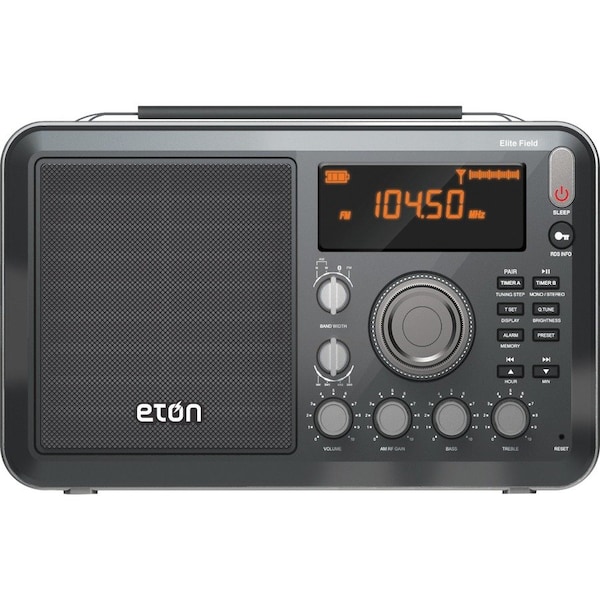 Eton Eton Elite Field Radio - LCD Display - Headphone - 4 x D - Desktop/Portable NELITEFIELD - main