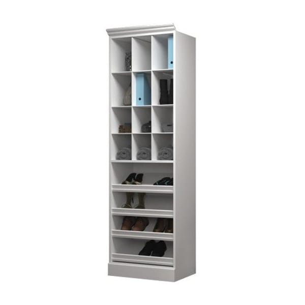Bestar Cubby Storage Unit, White, 25" 40164-17 - main