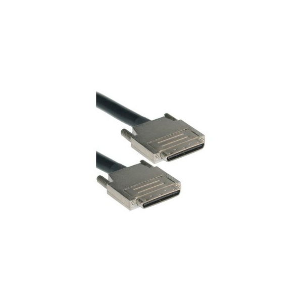 Cable Wholesale SCSI III Cable, VHDCI 68 0.8mm Male, Offset Orientation, 6 foot 10N3-14106 - main