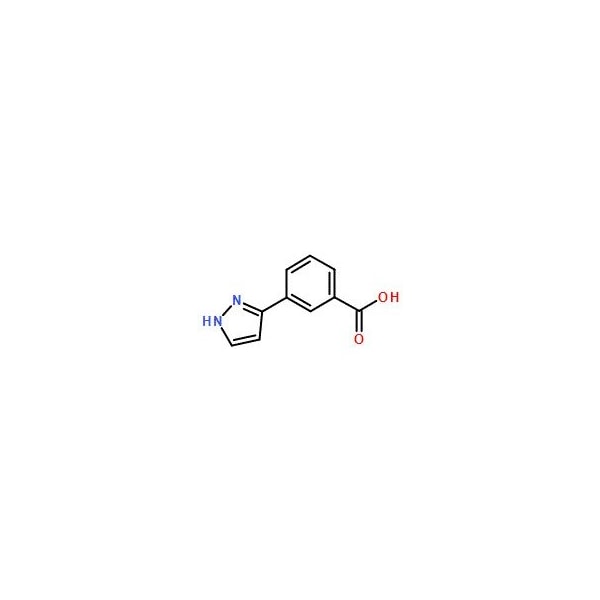 Ak Scientific 3-(1H-Pyrazol-5-yl)benzoic acid (1g), CAS 850375-11-0 W8780-1g - main