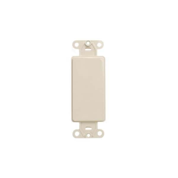 Leviton Decora Ivory 1 gang Nylon Decorator Wall Plate 1 pk 80414-00I - main