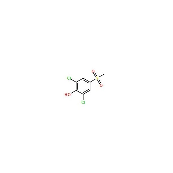 Ak Scientific 2, 6-Dichloro-4-methylsulfonylphenol (5g), CAS 20951-05-7 7123AD-5g - main