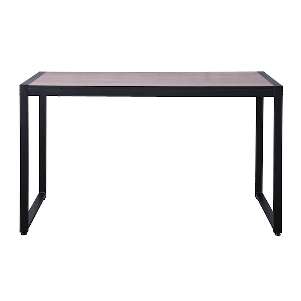 Homeroots 50" Brown and Black Computer Desk 404134 - main