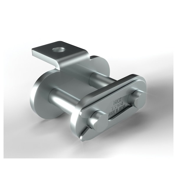 Hkk Chain A-1 Attachment Spring Clip Connecting Link, #40 chain, 1/2 P, 0.156 Dia Pin, 304 SS SR040SCLA1 - main